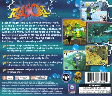 Rascal (US) box cover back